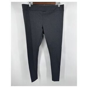 Matty M Womens Charcoal Grey High Rise Leggings XL V5562V97CO Made in USA